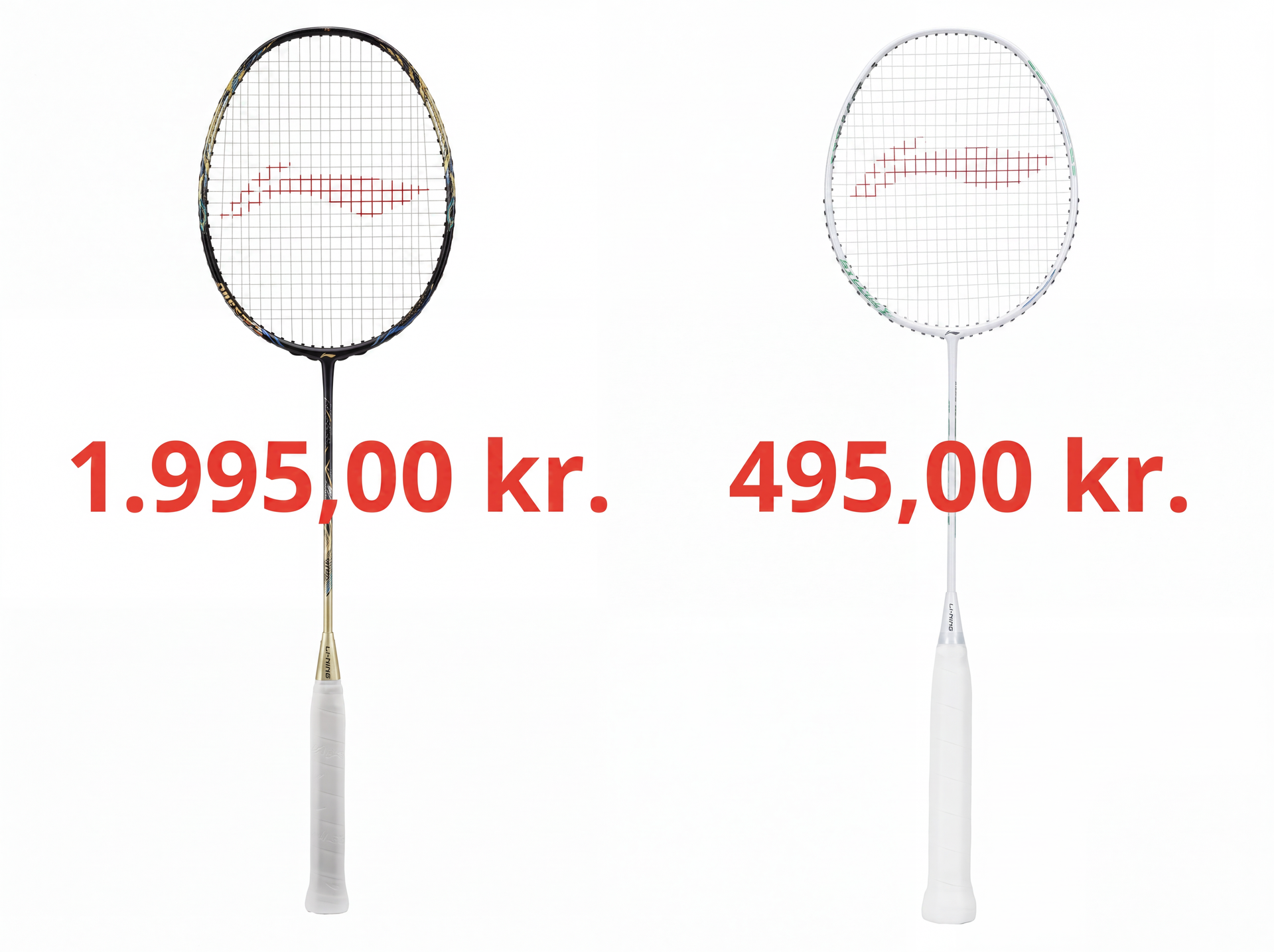 Hvad er forskellen på billigt og dyrt badmintonudstyr?