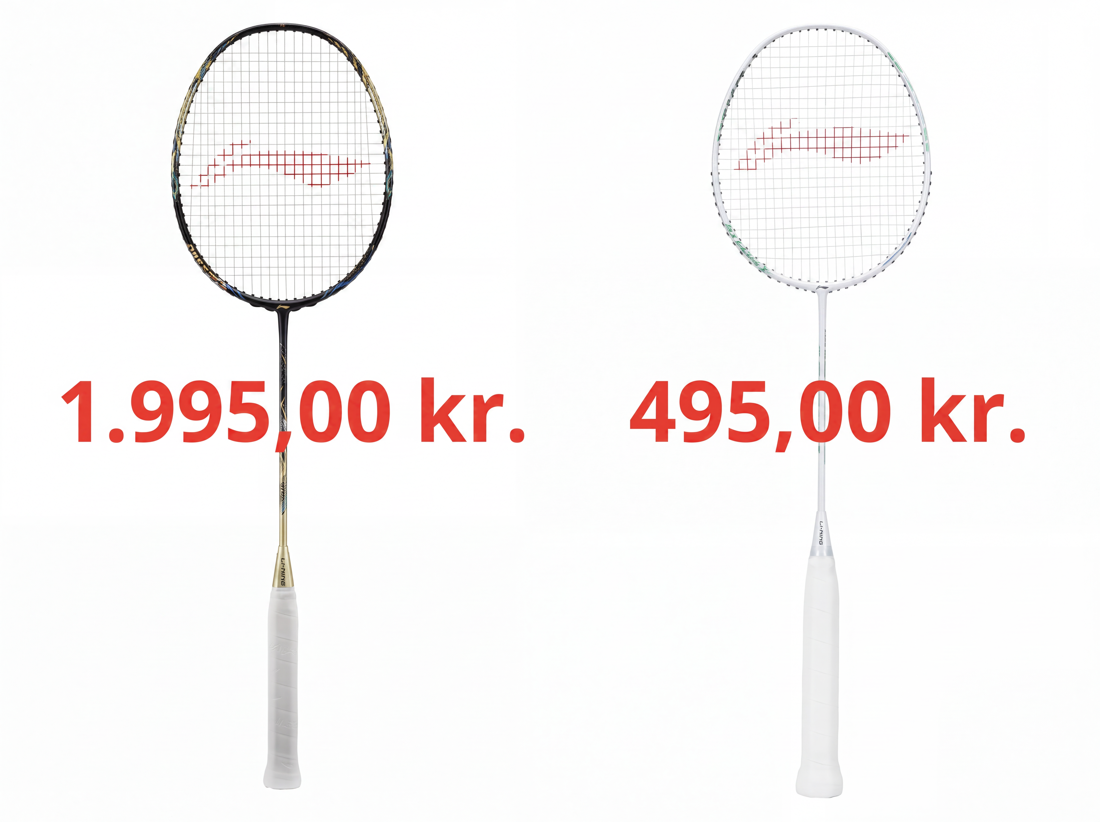 Hvad er forskellen på billigt og dyrt badmintonudstyr?