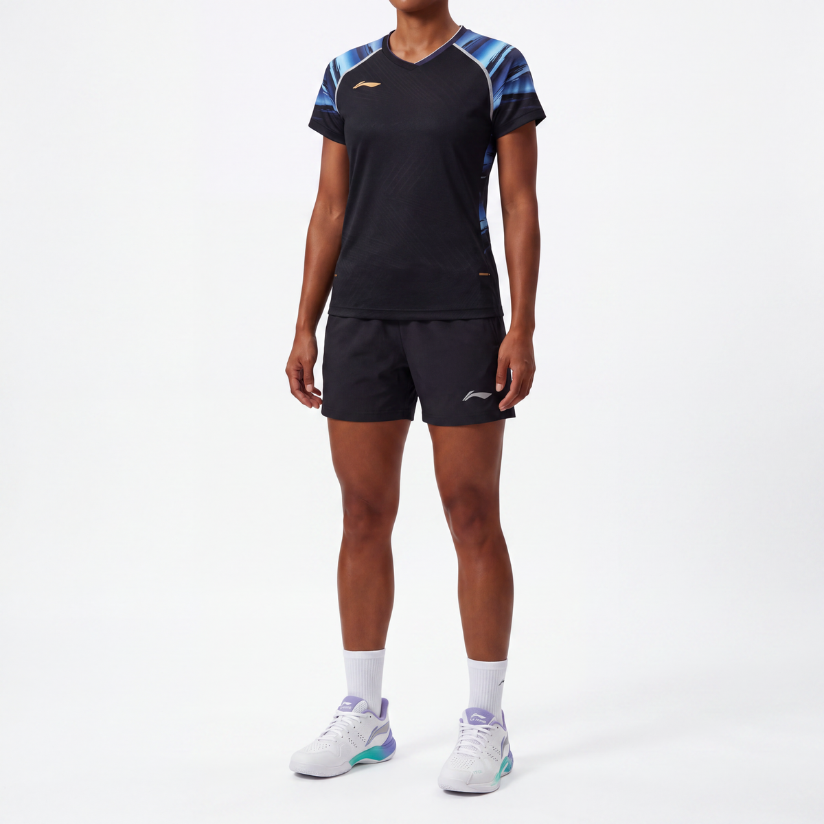 Li-Ning Polar Stripes Black Women