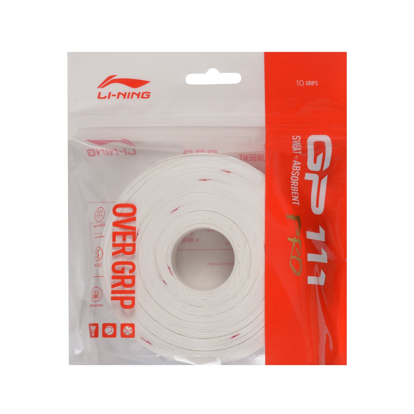 Li-Ning Over Grip - GP111 (10 Pack)