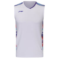 Li-Ning Polar Stripes White Tank Top