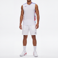 Li-Ning Polar Stripes White Tank Top