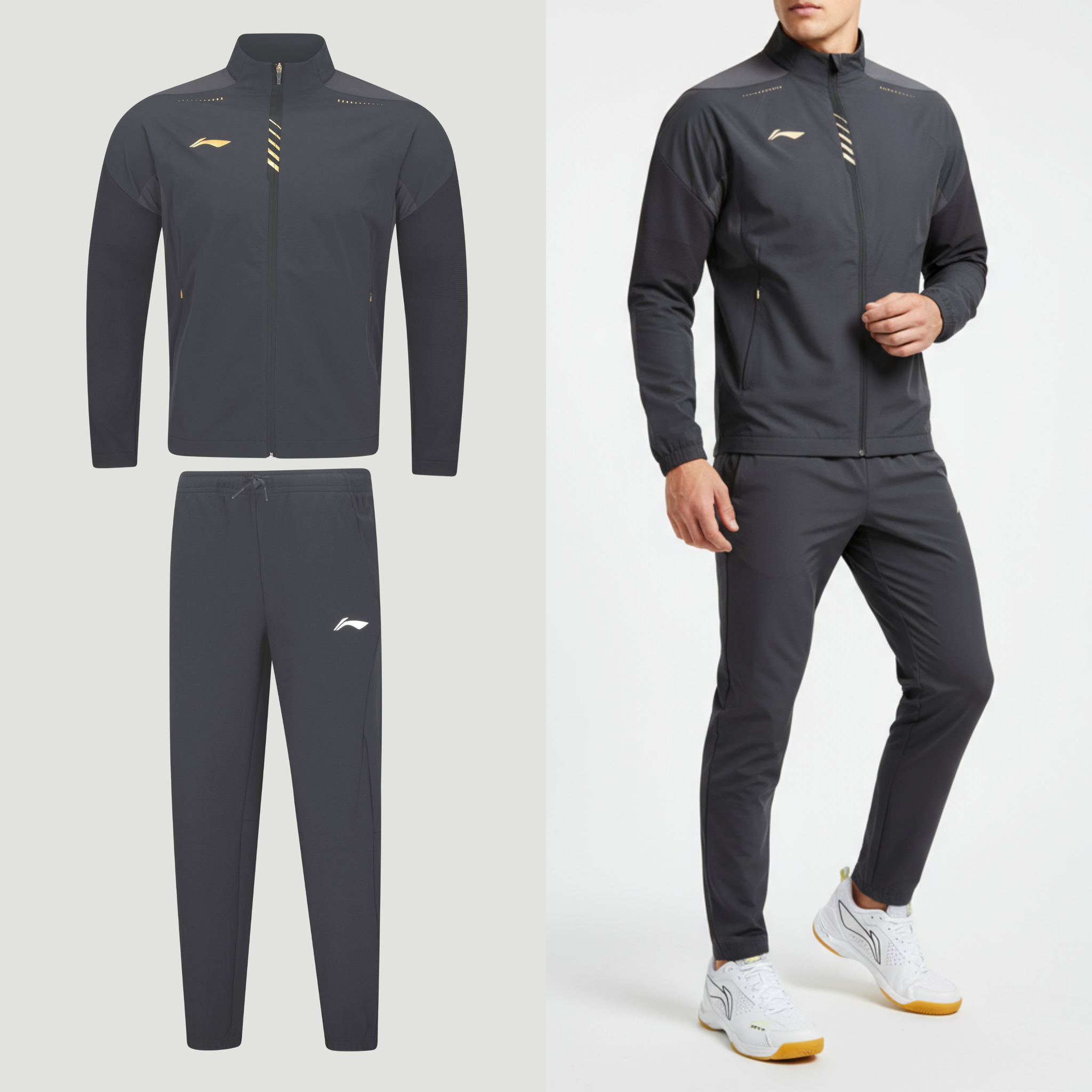 Li-Ning Training Pants Comfort Black Unisex