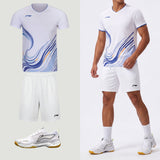Li-Ning Wave Stripes White Unisex