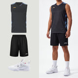 Li-Ning Polar Stripes Black Tank Top