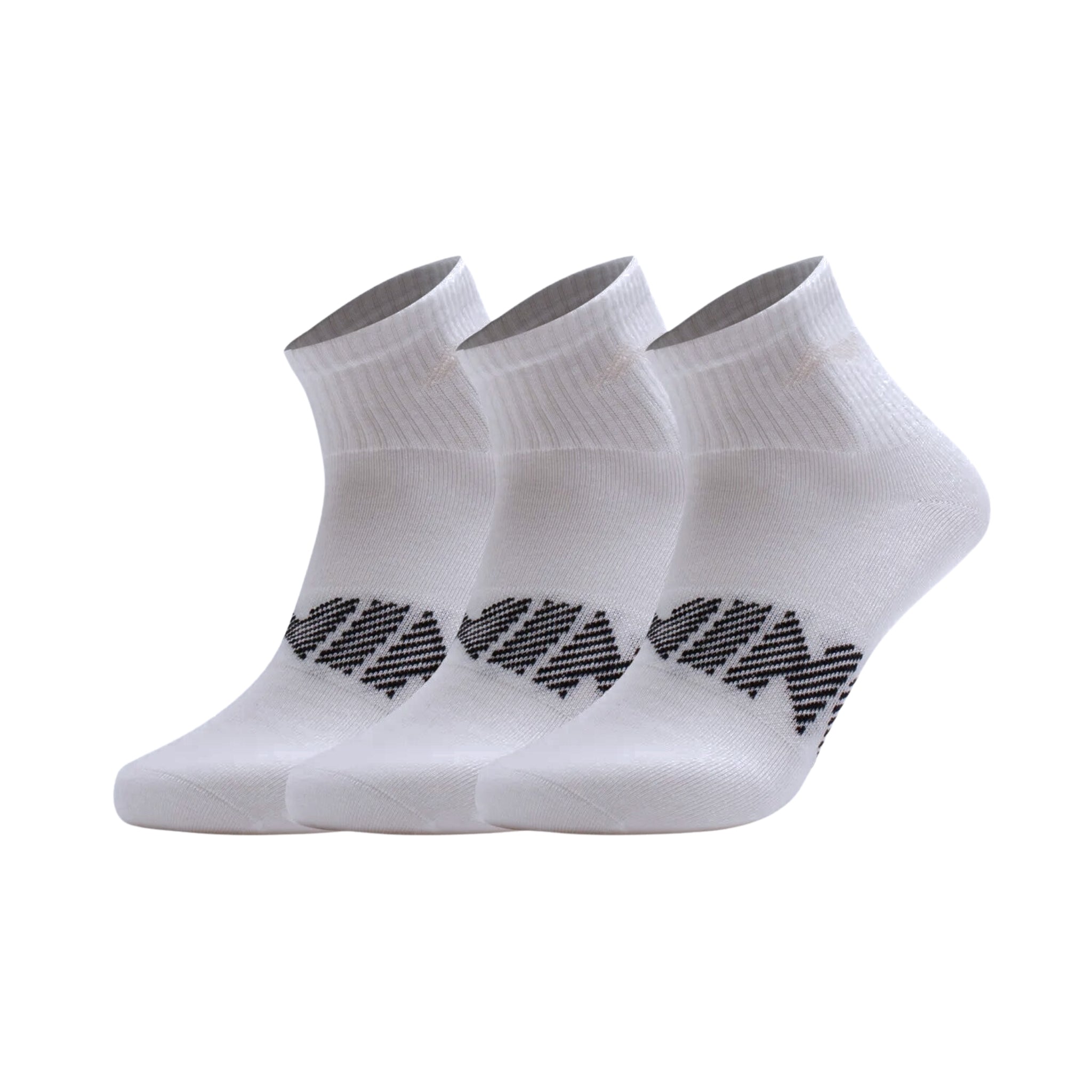 Li-Ning Ankle Cut White 3-Pack