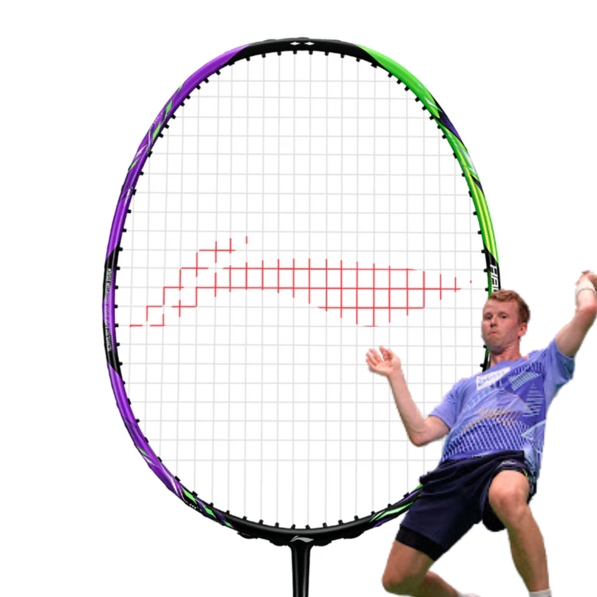 Li-Ning Halbertec 9000 | Elite Control Badminton Racket – Li-Ning Li-Ning Halbertec 9000 | Elite Control Badminton Racket – Li-Ning