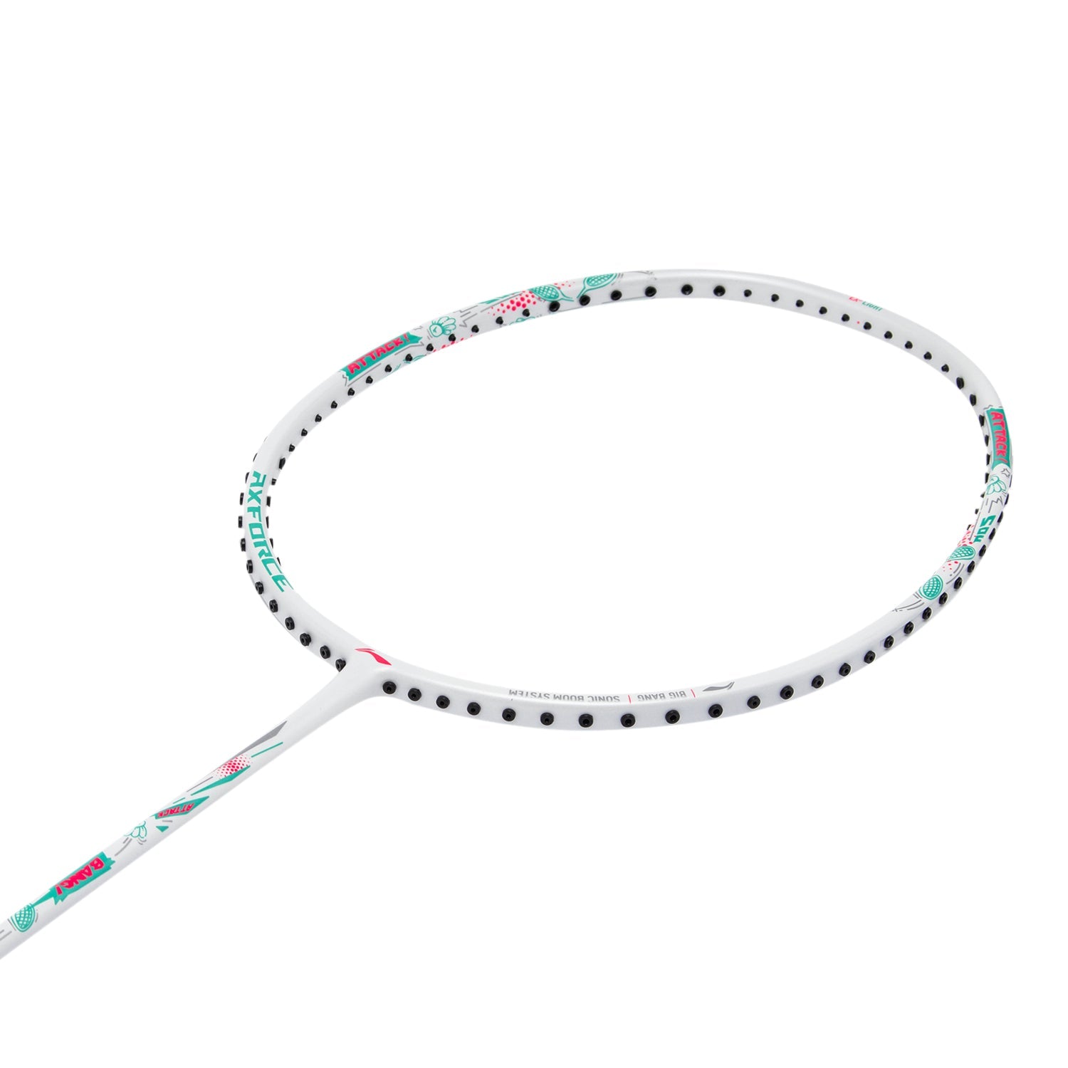 Li-Ning AXForce Big Bang White| Ultra-Light Badminton Racket – Li