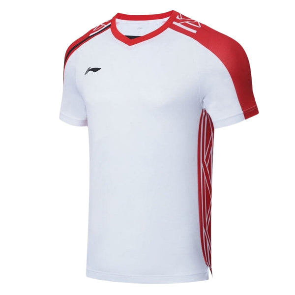 Li-Ning Simple Life White Unisex – Badminton T-shirt – Li-Ning